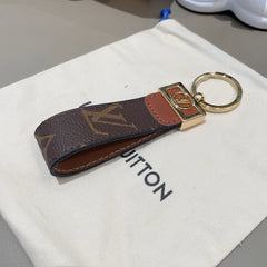 Monogram Classic Pattern Wrist Keychain-RCLV183
