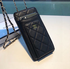 Premium Leather CC Crossbody Phone Bag-RCCC189