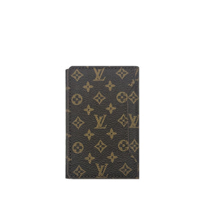 Monogram Elegant Leather Magnetic Wallet Big Printing-RCLV054 - Runycase