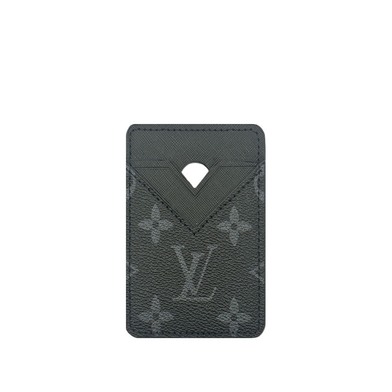 Monogram Leather Magnetic Wallet Small Printing-RCLV050 - Runycase