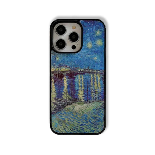 3D Magnet Change Oil Painting iPhone Case（Magsafe)-RCOL25