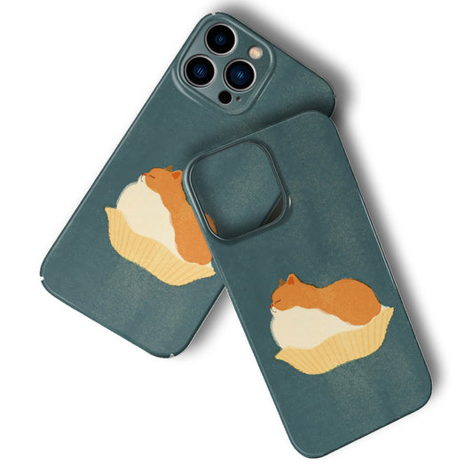 Obese kitten Phone Case For iPhone Atrovirens- 635120591741