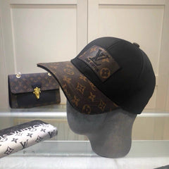 Monogram Patch Baseball Cap
