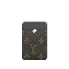 Monogram Classic Leather Magnetic Wallet Big Printing-RCLV049 - Runycase
