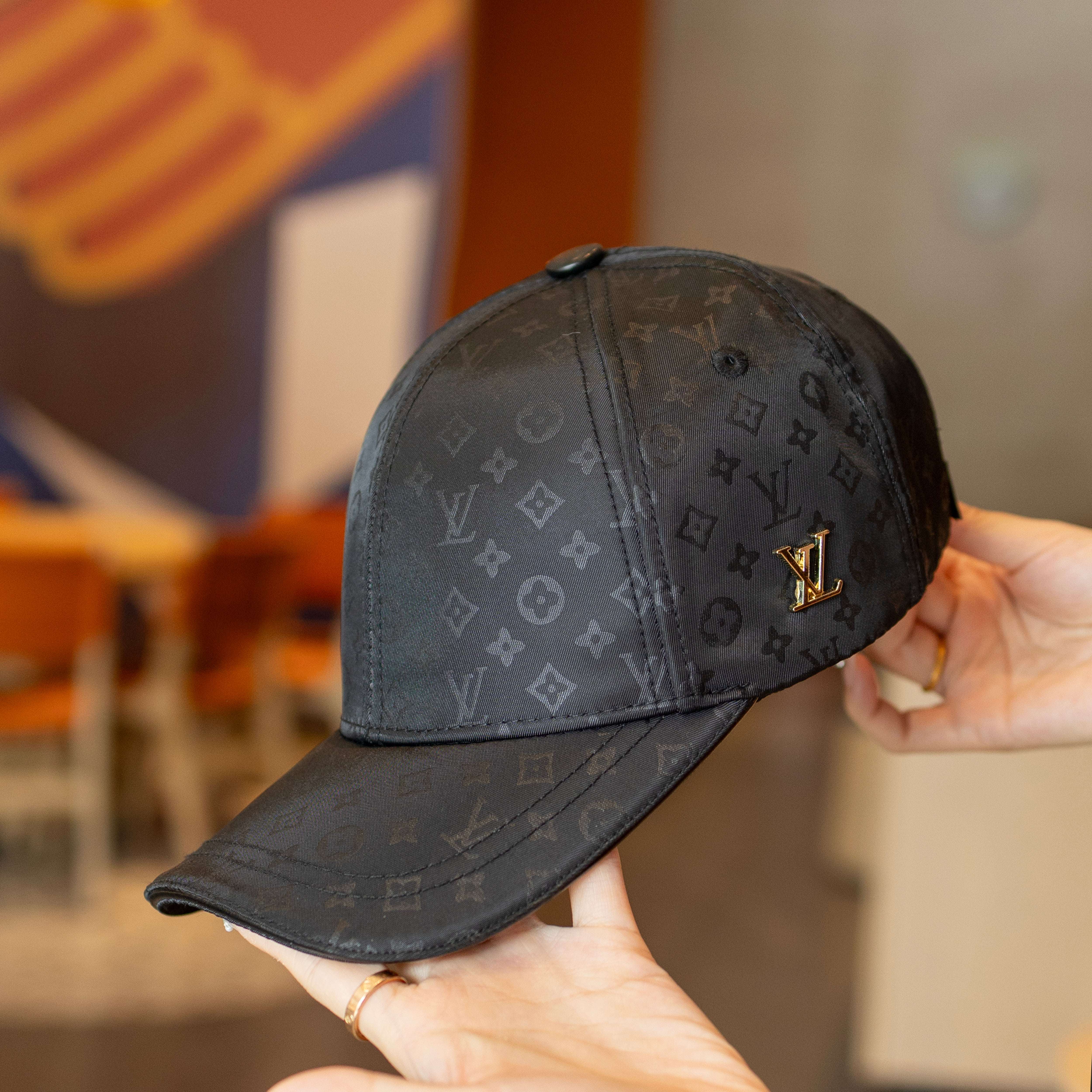 Monogram Patch Baseball Cap