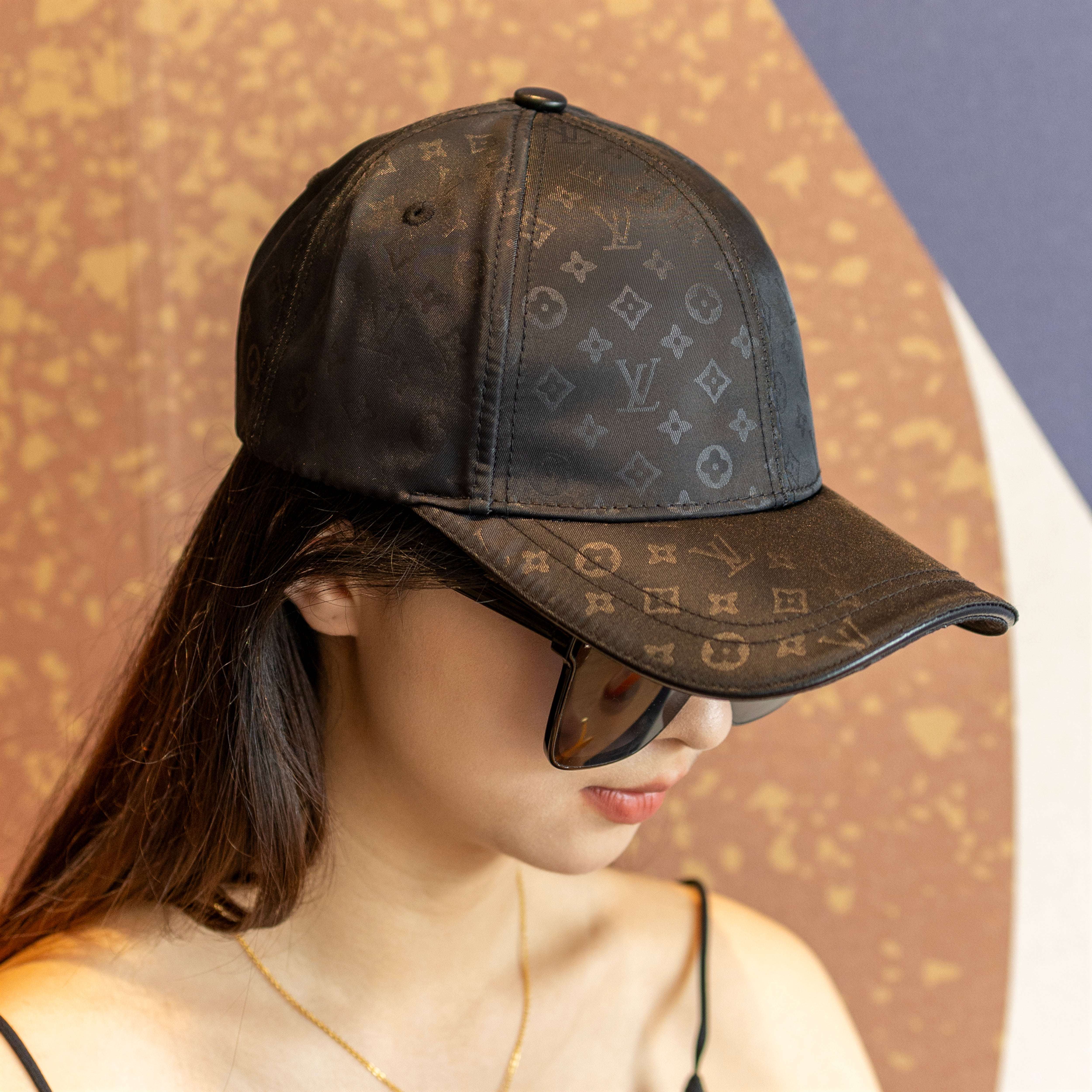 Monogram Patch Baseball Cap