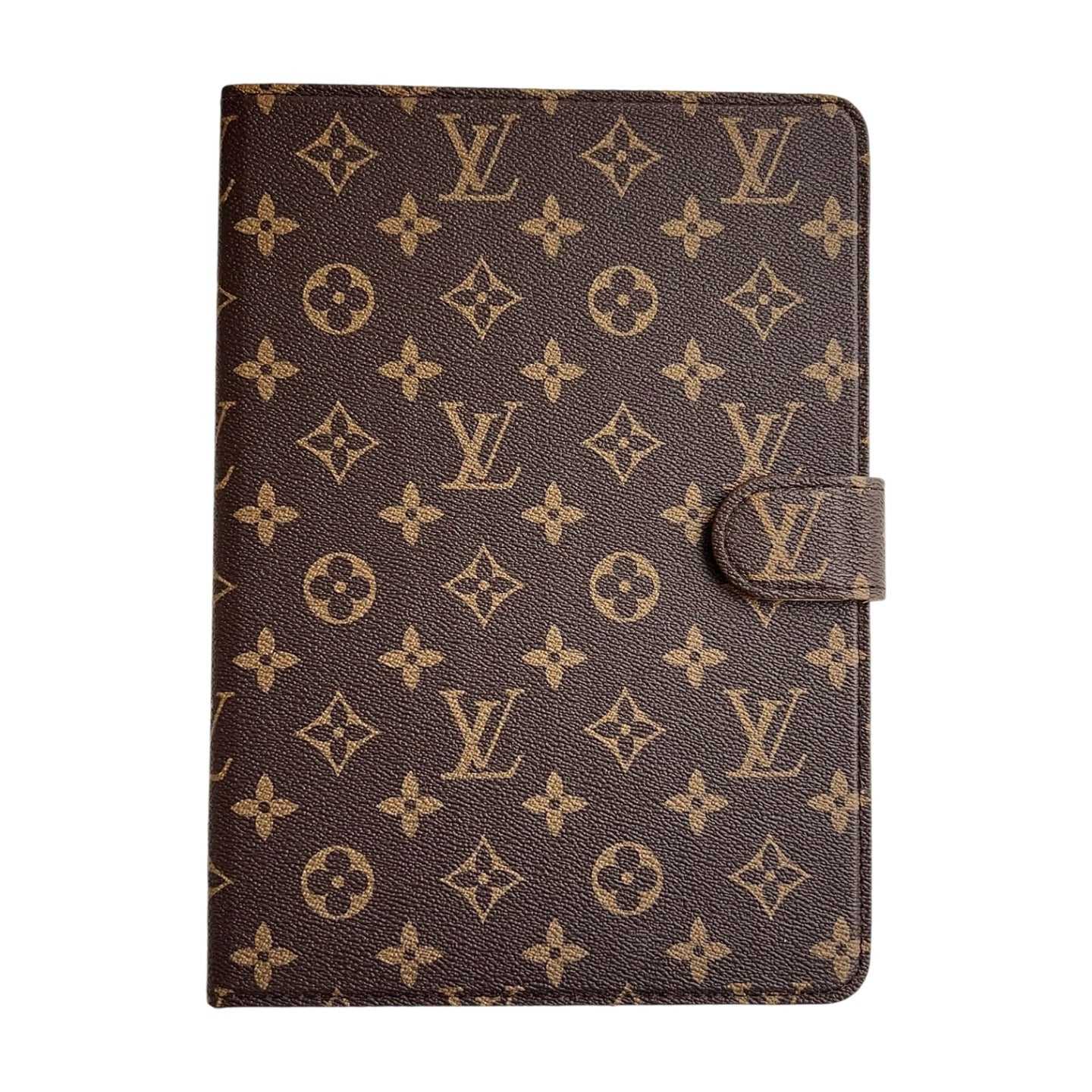Classic Leather Monogram  iPad Case Small Printing-RCLV119 - Runycase