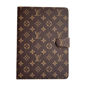 Classic Leather Monogram  iPad Case Small Printing-RCLV119 - Runycase