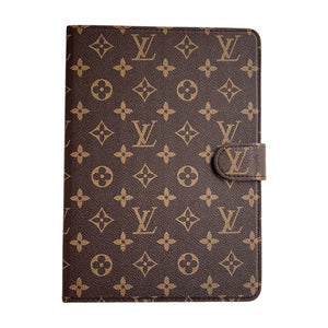 Classic Leather Monogram  iPad Case Small Printing-RCLV119 - Runycase