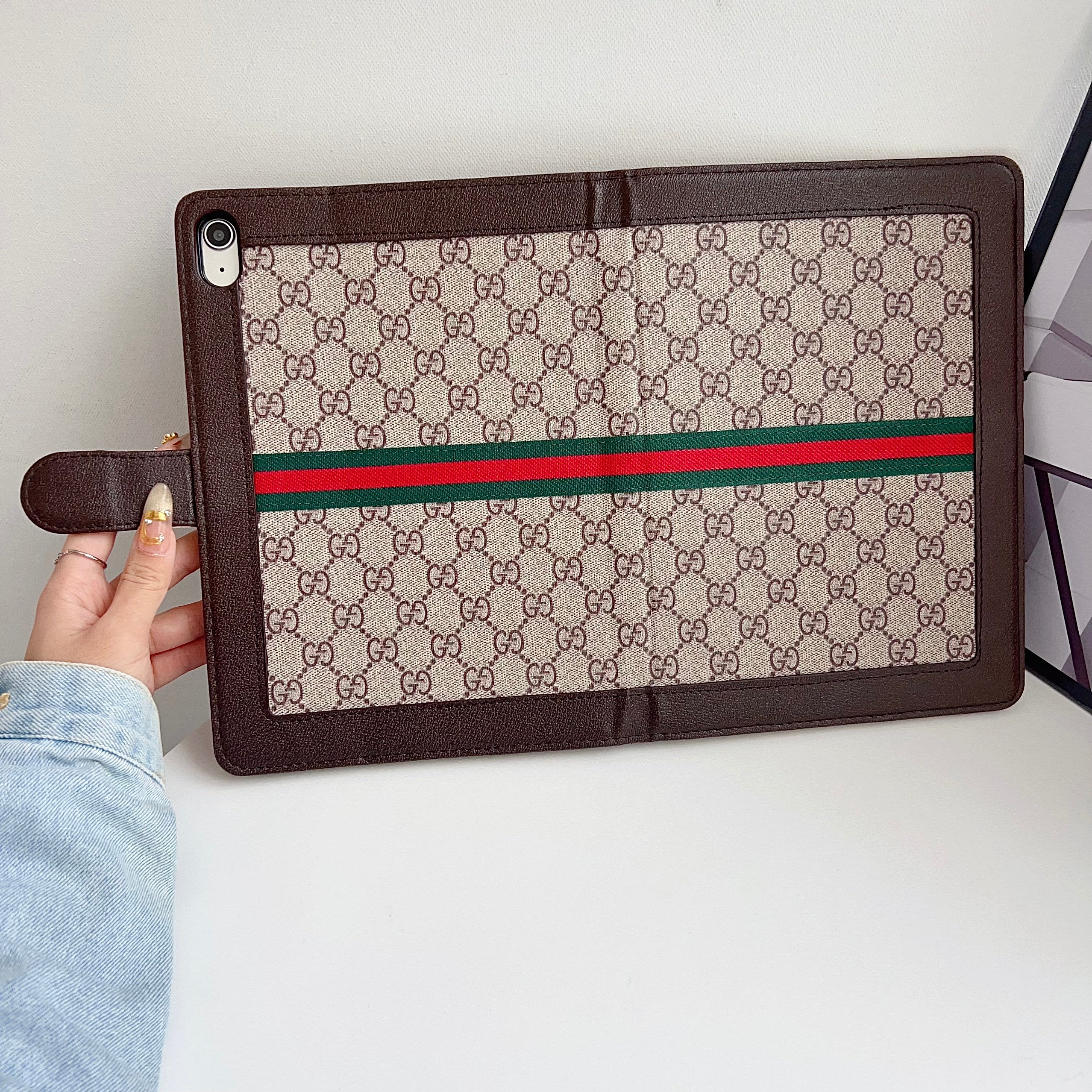 Classic Leather GG iPad Case -RCGG114 - Runycase