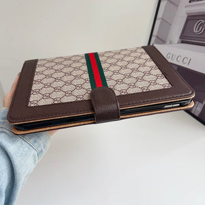 Classic Leather GG iPad Case -RCGG114 - Runycase