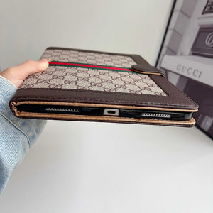 Classic Leather GG iPad Case -RCGG114 - Runycase