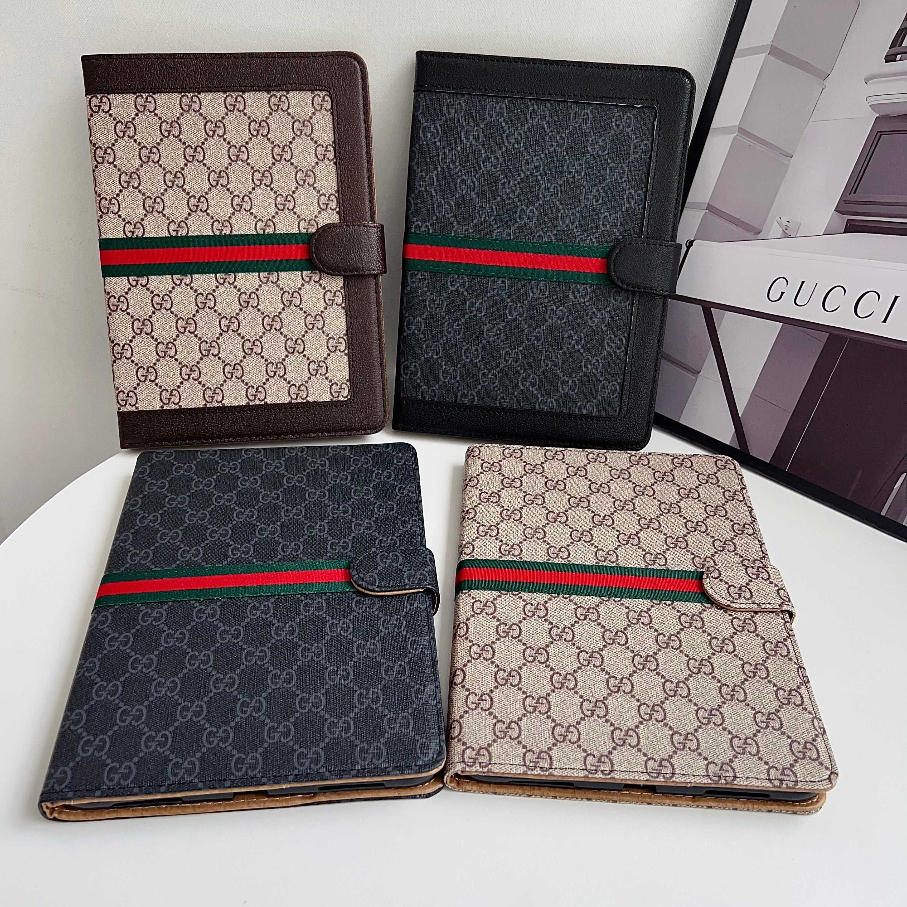 Classic Leather GG iPad Case -RCGG114 - Runycase