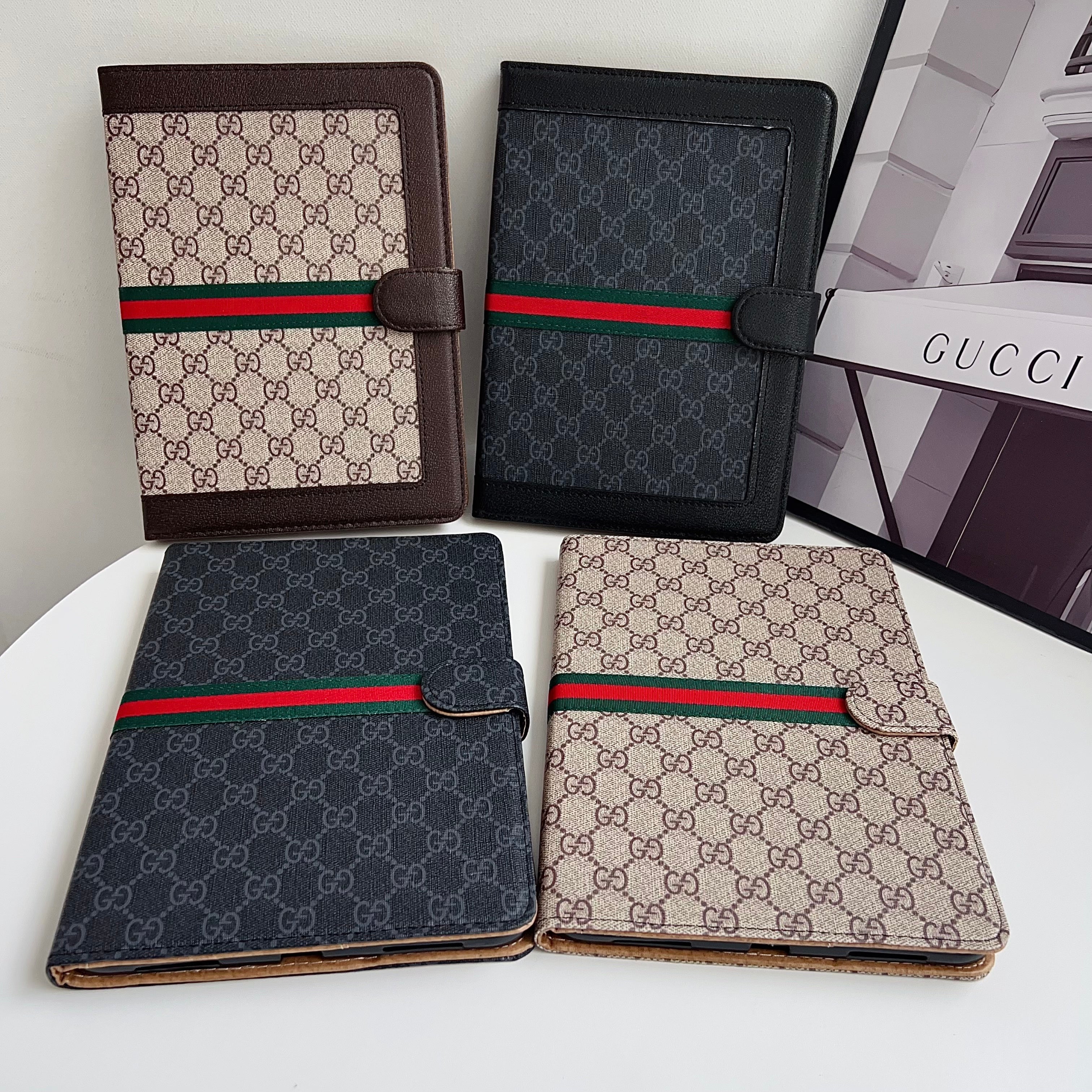 Classic Leather GG iPad Case -RCGG114 - Runycase
