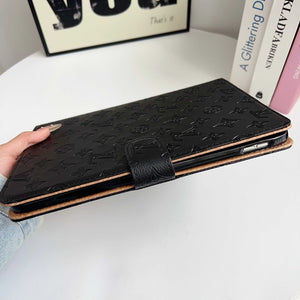 High-quality Monogram  iPad Case Black Printing-RCLV116 - Runycase