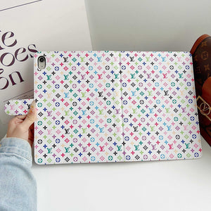 Stylish Leather Monogram  iPad Case Small Printing-RCLV117 - Runycase