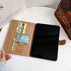 Stylish Leather Monogram  iPad Case Small Printing-RCLV117 - Runycase