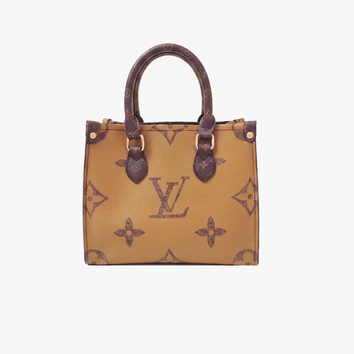 Vintage Monogram Leather Tote