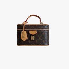 Luxury Monogram Vanity Bag