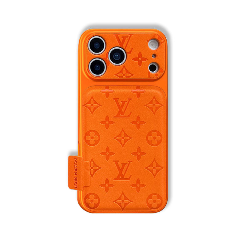 Monogram Stylish iPhone Case Orange-RCMO020