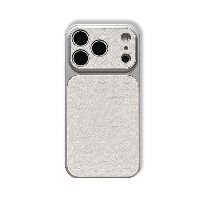 Monogram Premium iPhone Case White-RCMO017