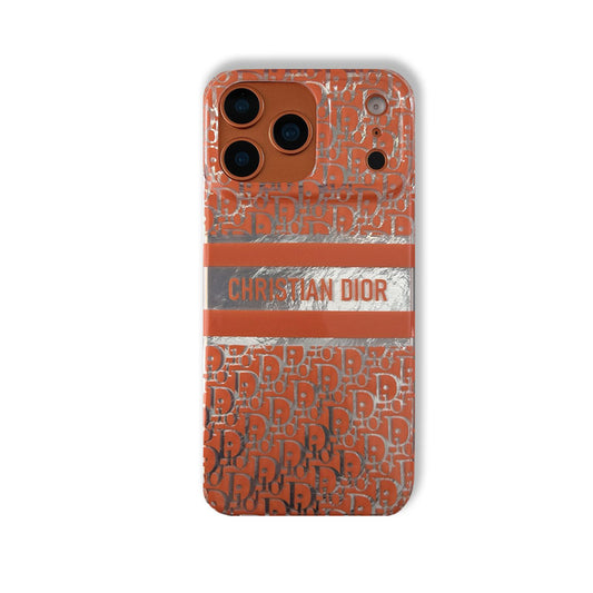 CD Stylish iPhone Case Orange-RCCD008
