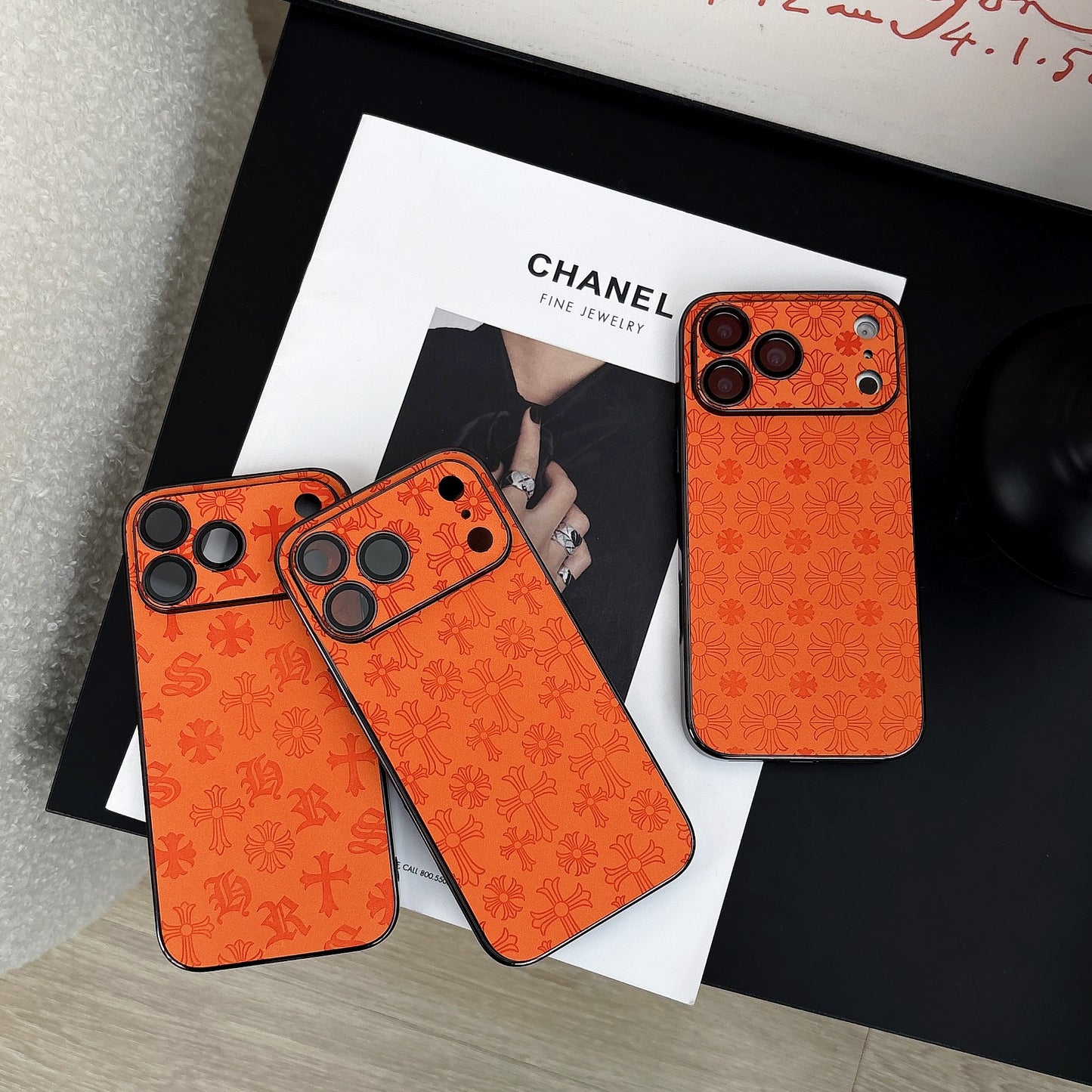 CHS Elegant iPhone Case Orange-RCCHS010