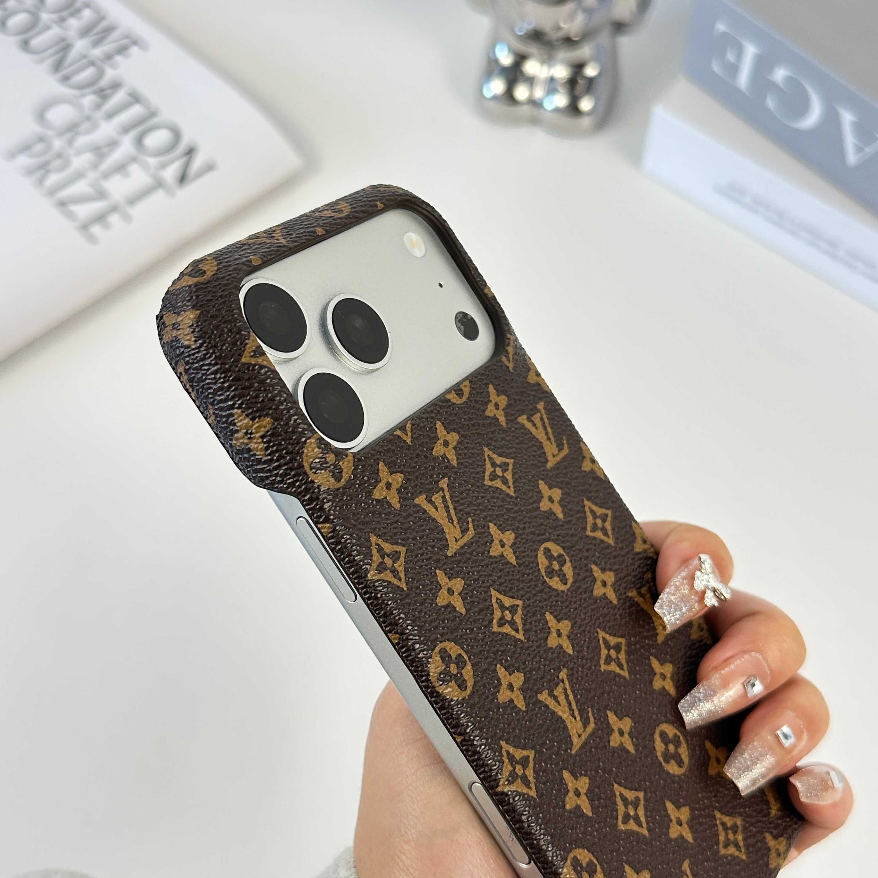 Monogram Premium Magnetic iPhone Case（Compatible With Magsafe）Small Printing -RCLV034 - Runycase