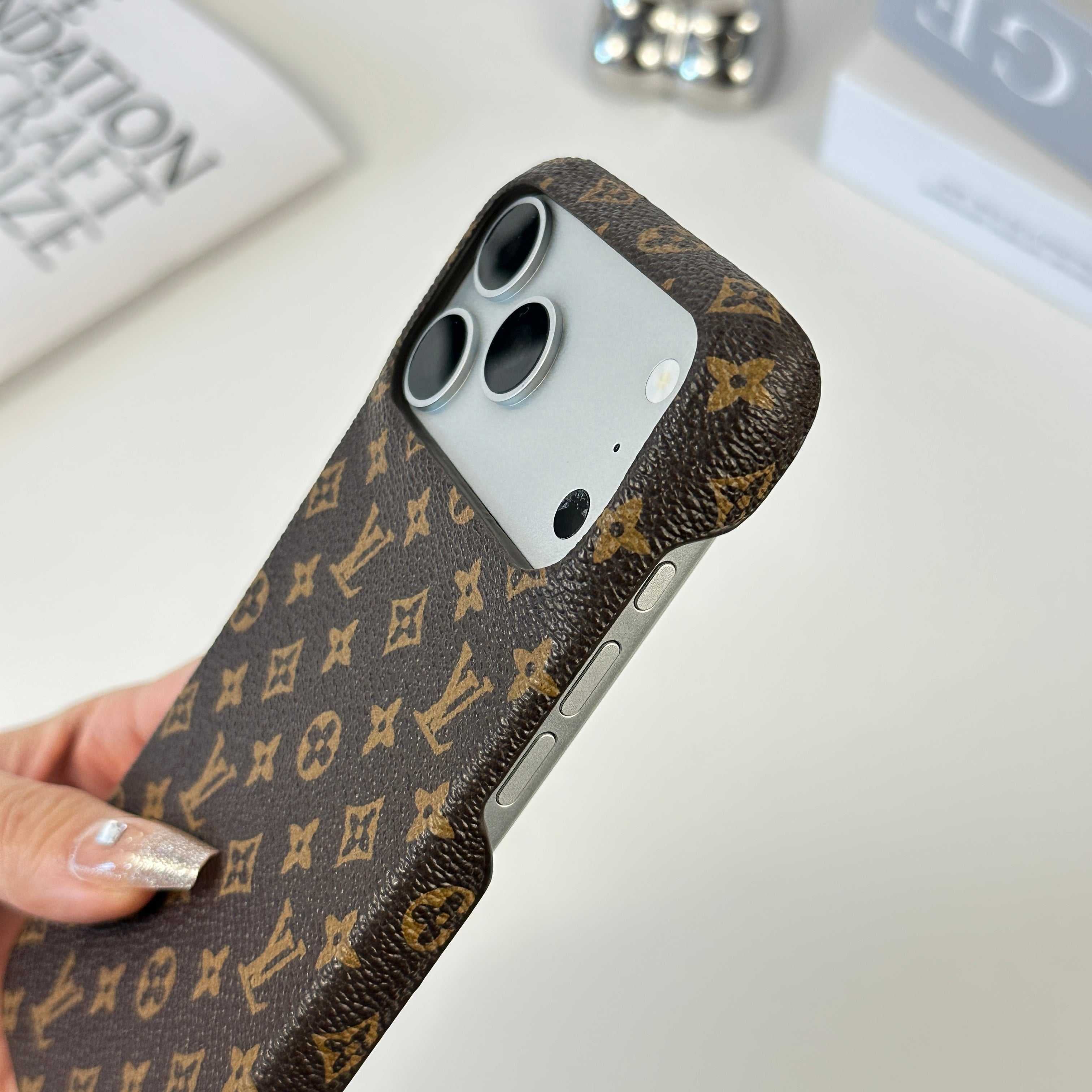 Monogram Premium Magnetic iPhone Case（Compatible With Magsafe）Small Printing -RCLV034 - Runycase