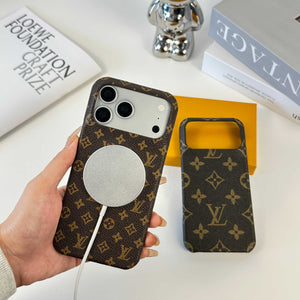 Monogram Premium Magnetic iPhone Case（Compatible With Magsafe）Small Printing -RCLV034 - Runycase