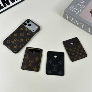 Monogram Classic Leather Magnetic Wallet Big Printing-RCLV049 - Runycase