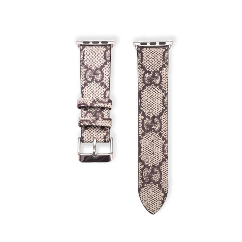 High-quality GG Apple Watch Band Brown-RCGG108 - Runycase