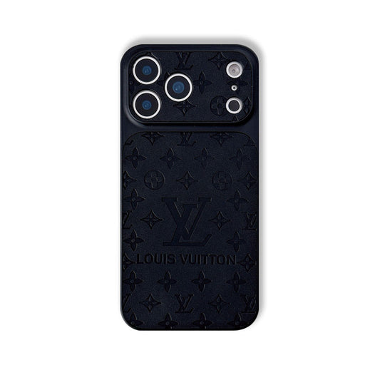 Monogram Luxury iPhone Case Black-RCMO002