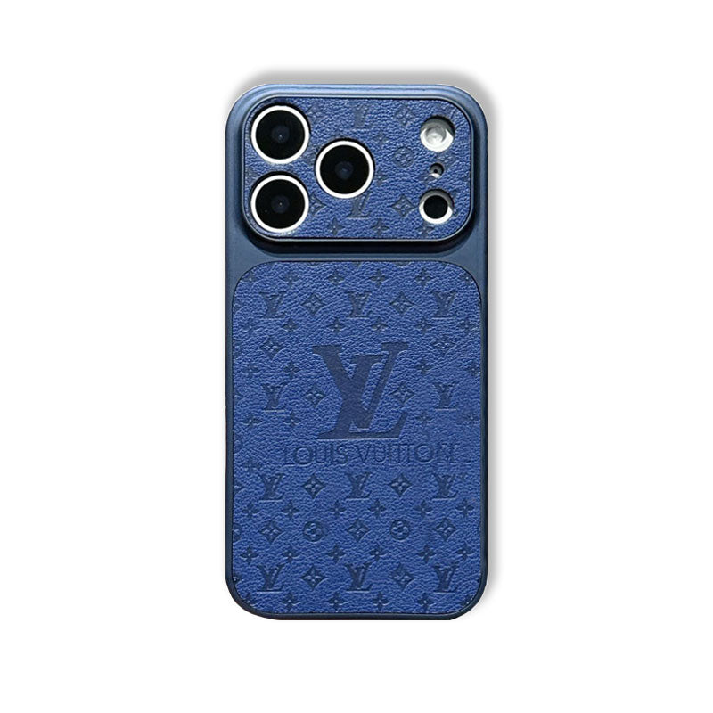 Monogram Premium iPhone Case Blue-RCMO018