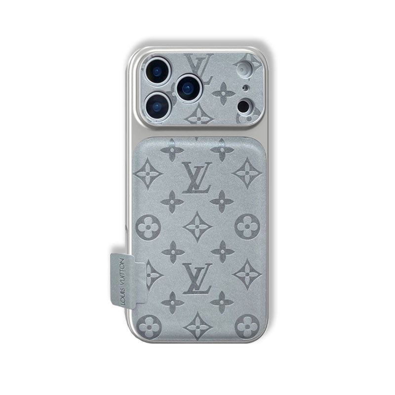 Monogram Stylish iPhone Case Grey-RCMO021