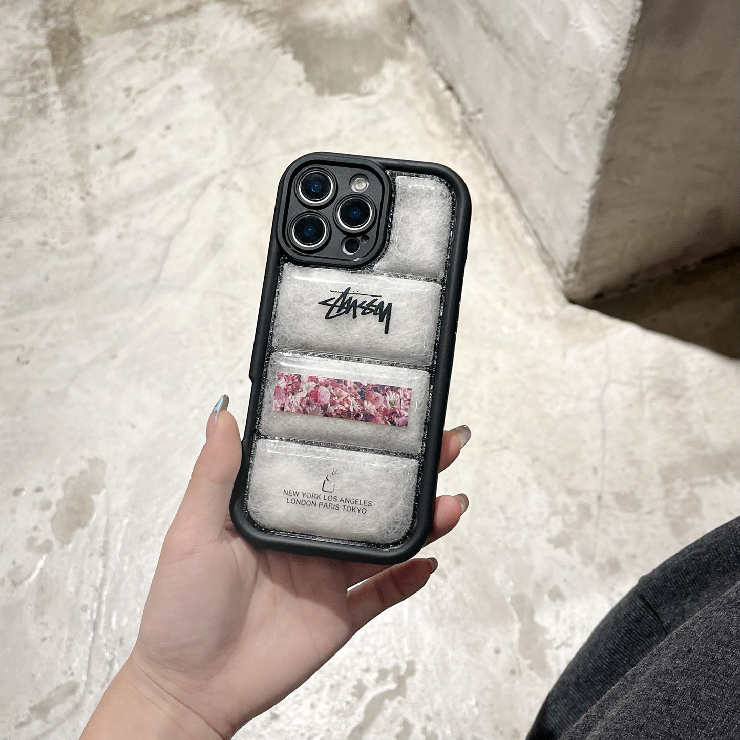 3D STY Puffer iPhone Case-RCK250102