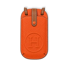 Elegant Leather H Crossbody Phone Purse-RCH157