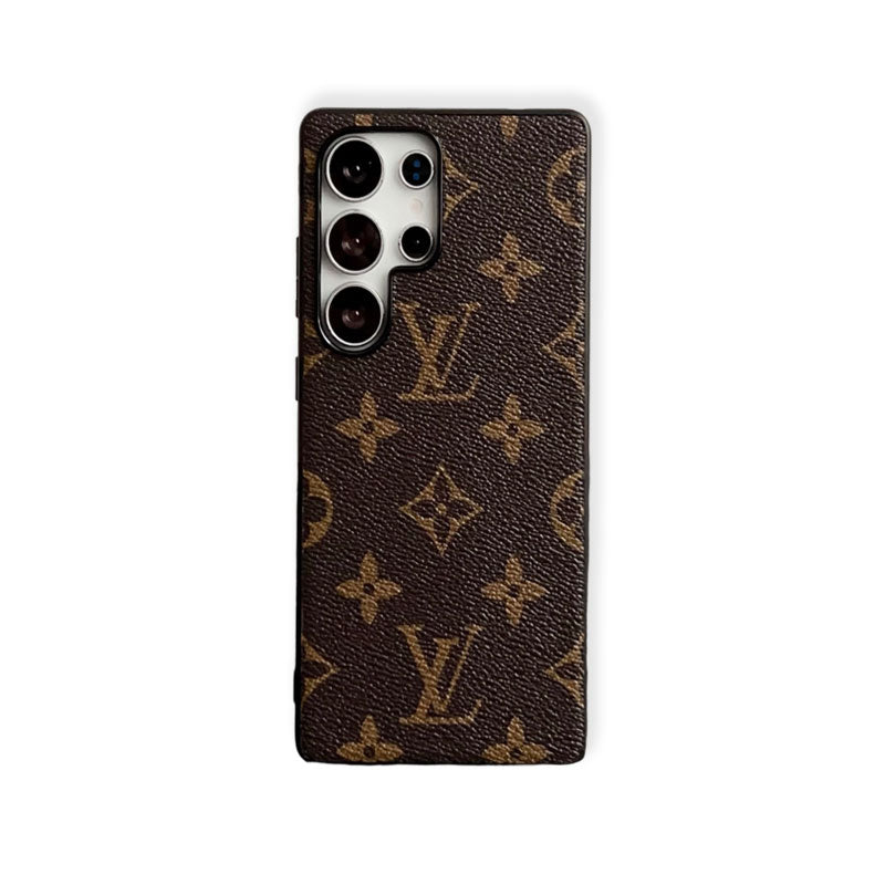 Premium Leather Monogram SamsungGalaxy S Series Case-RCLV092 - Runycase