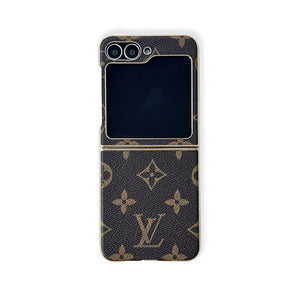 Premium Monogram Samsung Galaxy Z Flip Series Case-RCLV095 - Runycase
