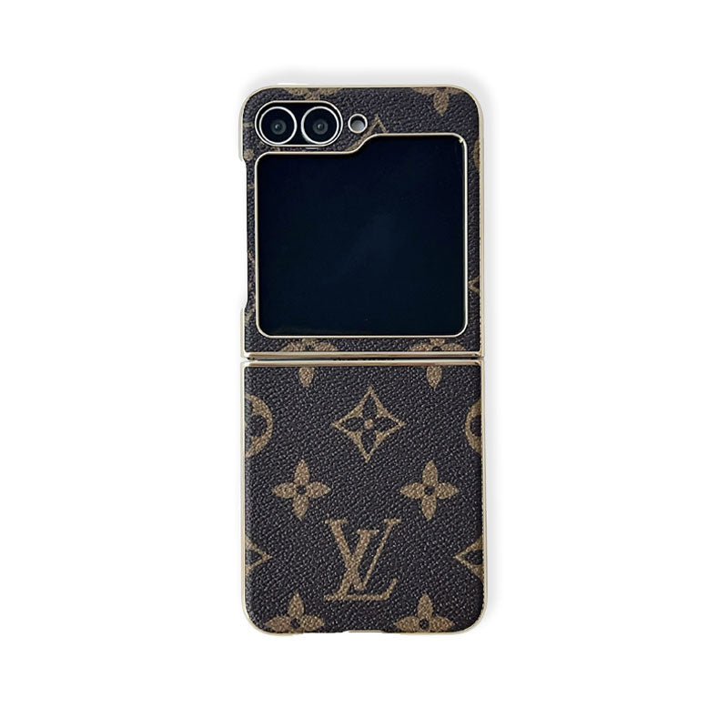 Premium Monogram Samsung Galaxy Z Flip Series Case-RCLV095 - Runycase