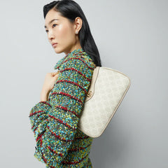 Sac bandoulière en toile à motifs