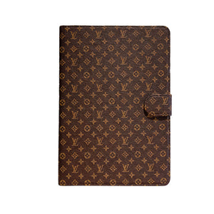 Luxury Leather Monogram  iPad Case Big Printing-RCLV115 - Runycase