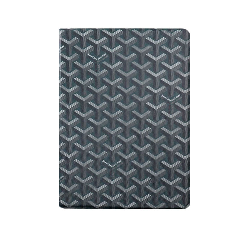 Luxury Leather GD iPad Case Black-RCGD121 - Runycase