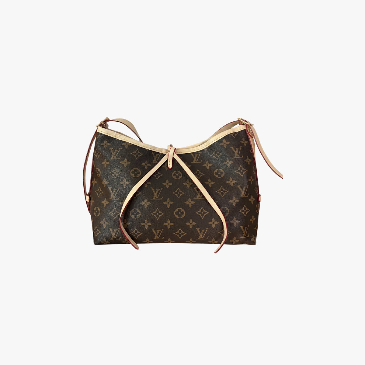 Sac bandoulière en ruban monogrammé