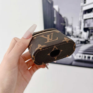 Premium Leather Monogram AirPods Cases-RCLV123