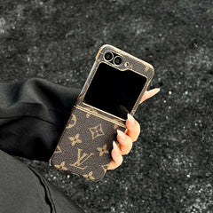 Premium Monogram Samsung Galaxy Z Flip Series Case-RCLV095 - Runycase