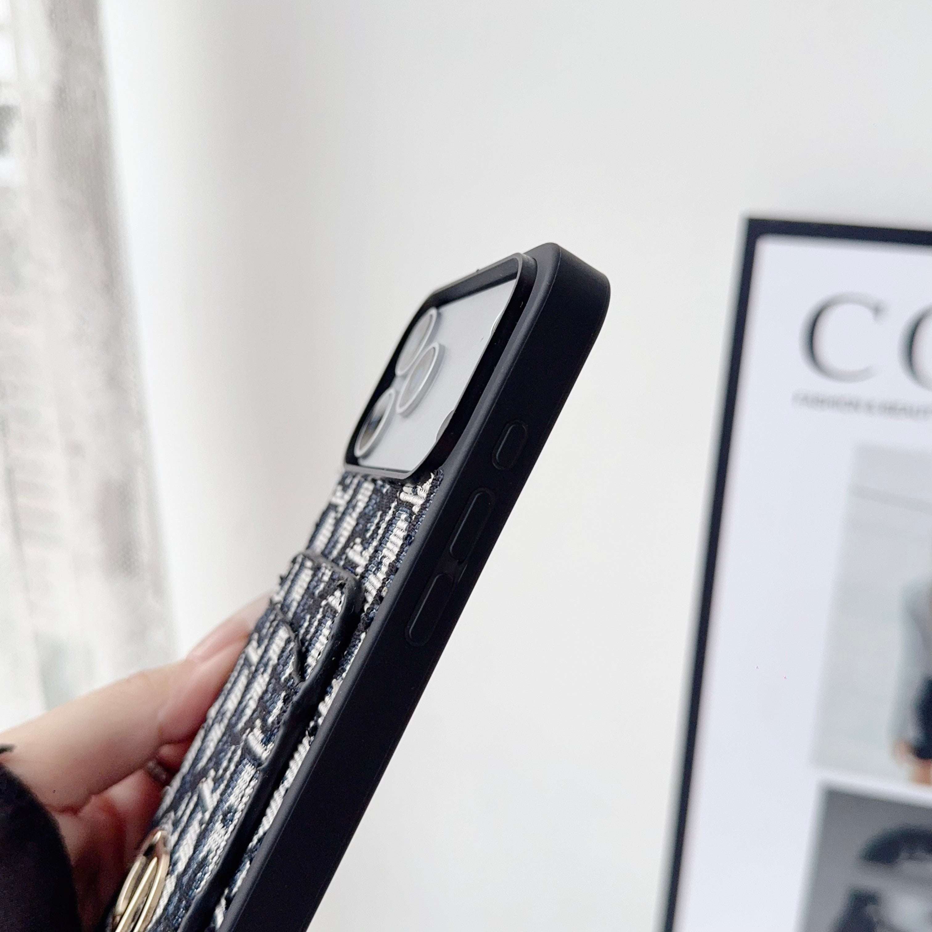 CD iPhone Case With Card Holder -RCCD154