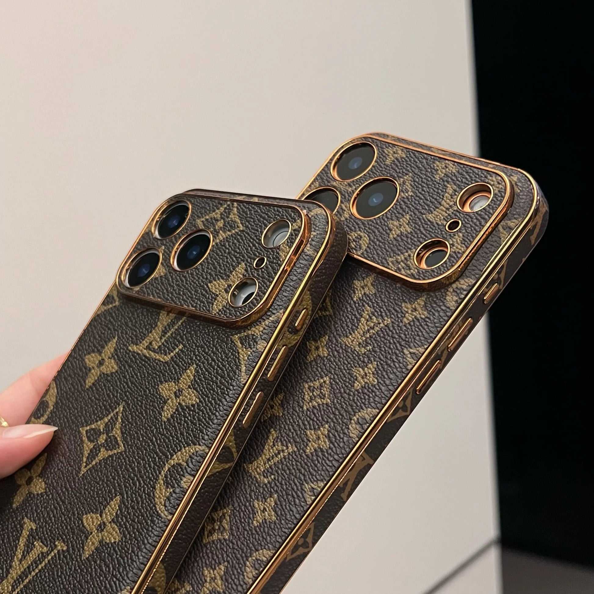 Monogram Luxury iPhone Case Big Printing For iPhone 17 Series-RCLV056 - Runycase