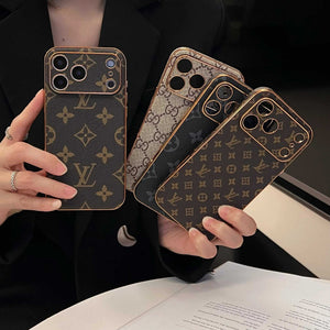 Monogram Luxury iPhone Case Big Printing For iPhone 17 Series-RCLV056 - Runycase