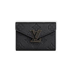 Elegant Leather Monogram Card Wallet -RCLV220